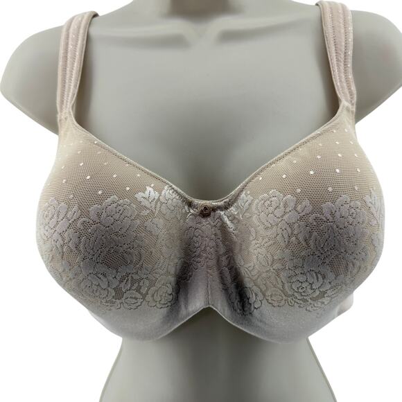 Soma Stunning Support Balconette Bra Cream Lace 38DD - Picture 1 of 6